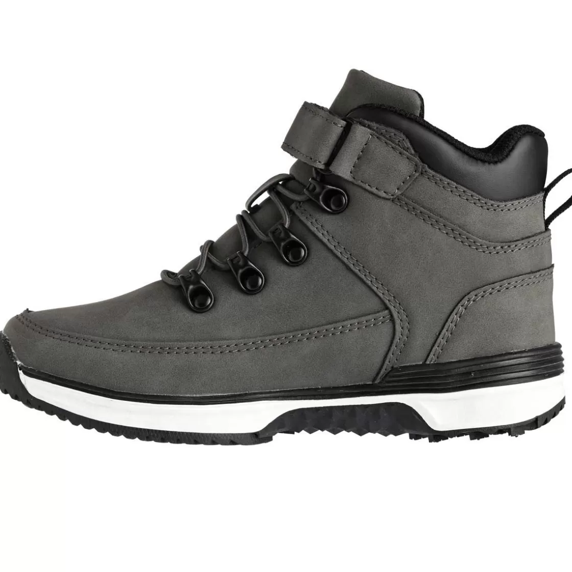 Enfant Kappa Lifestyle | Chaussures Lifestyle Astos Mid Ev Gris Enfant