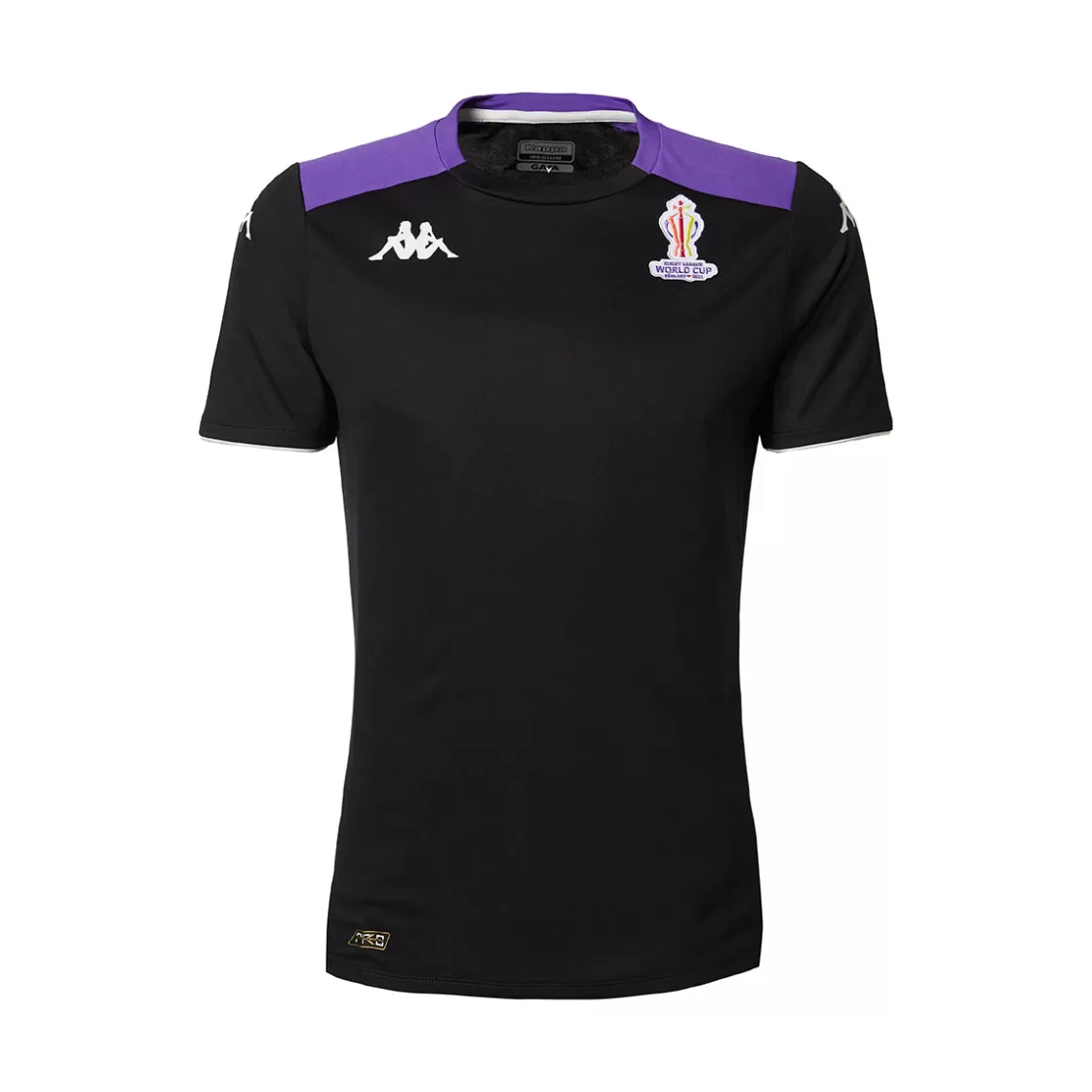 Homme Kappa Maillots | Maillot Abou Pro 5 Rugby World Cup Noir Homme