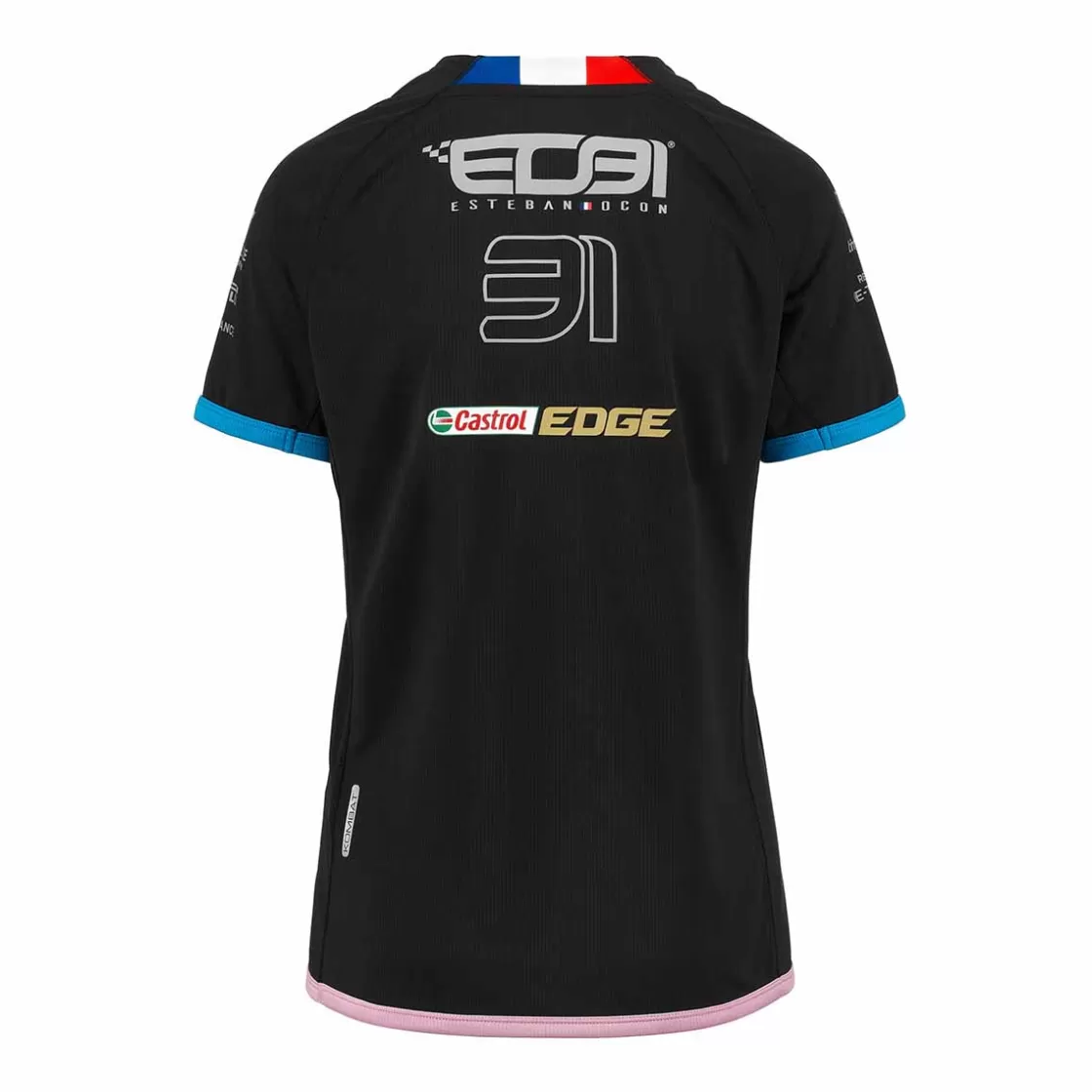 Homme Kappa Maillots | Maillot Kombat Lady Ocon Bwt Alpine F1 Team 2023 Femme Noir
