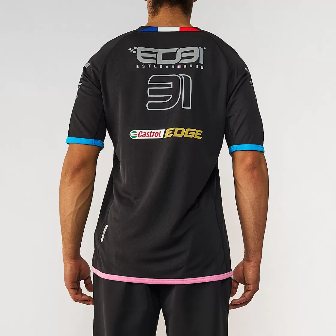 Homme Kappa Maillots | Maillot Kombat Ocon Bwt Alpine F1 Team 2023 Homme Noir