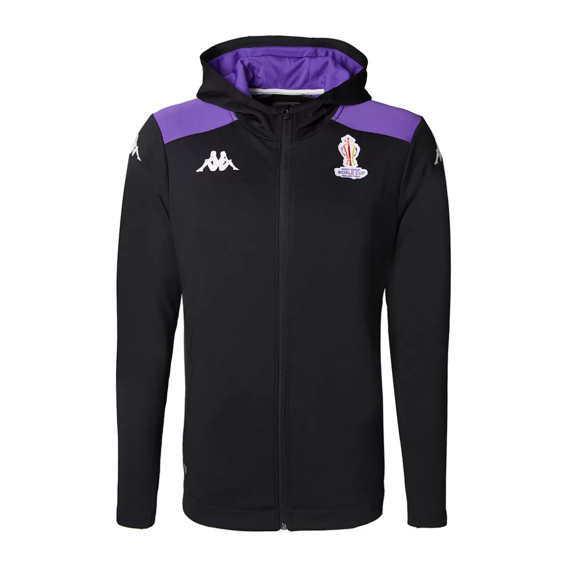 Enfant Kappa Vestes & Manteaux | Veste Autun Pro 5 Rugby World Cup Noir Enfant